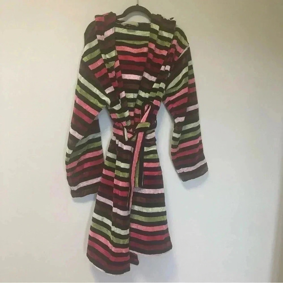 Sonia Ryliel Maison Striped Bathrobe with Hood - Picture 4 of 9